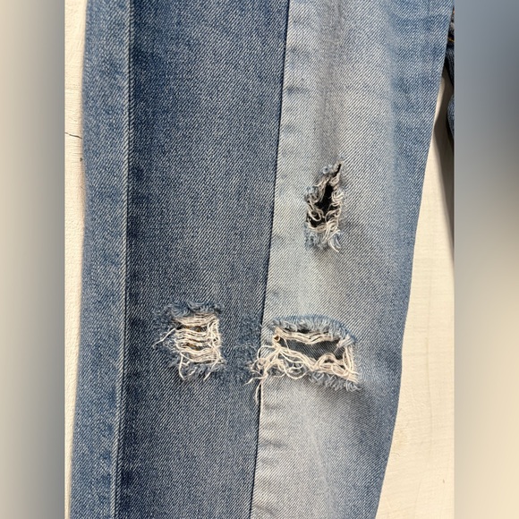 Free People Two Tone Blue Jeans size 24 - Picture 5 of 12